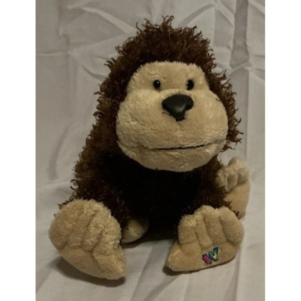 Cheeky Monkey Brown Ganz Webkinz HM080  Plush 7" No Code Pre-owned